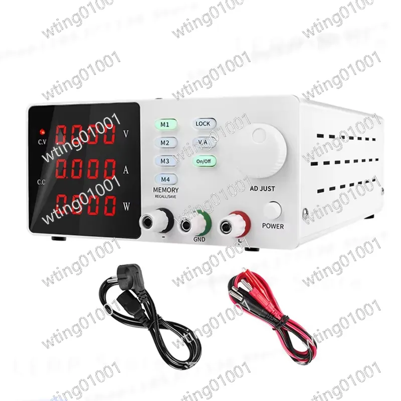 High Precision Dc Power Supply 30V 10A - Programmierbares, geregeltes Gleichstromnetzteil für Laboranwendungen, 30V