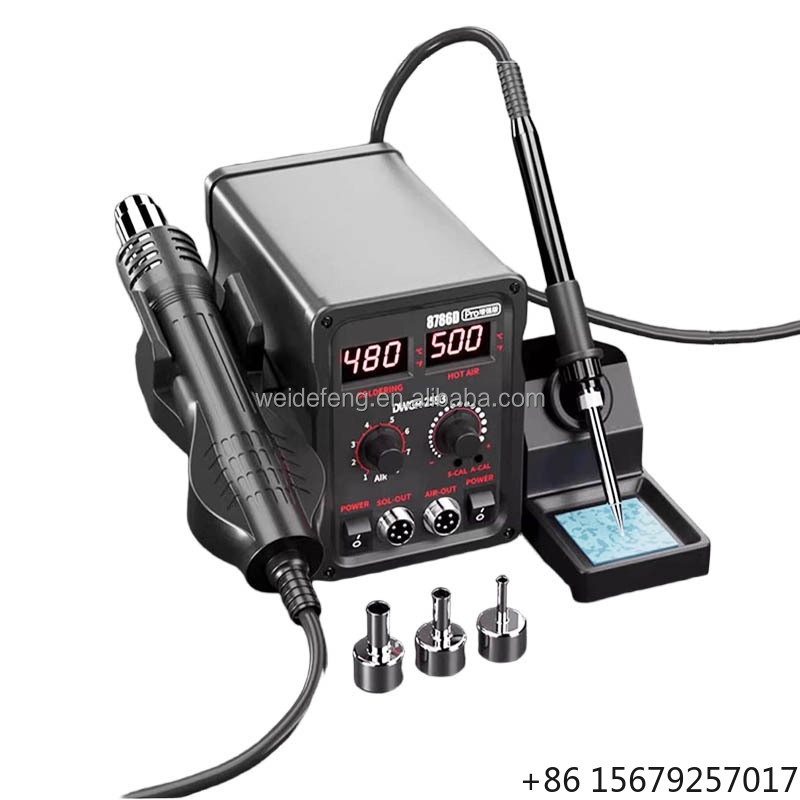 Elektrische Lötstation mit LED – 2 In 1 Soldering Rework Station 750W Bewertung und Preis