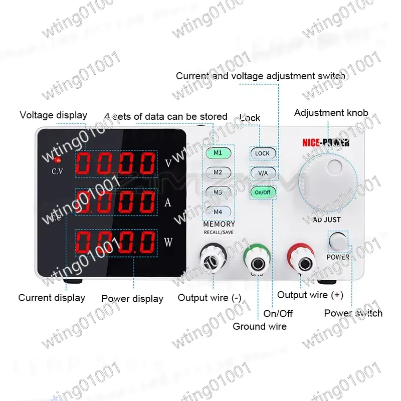 Programmierbares, geregeltes G – High Precision Dc Power Supply 30V 10A Bewertung und Preis