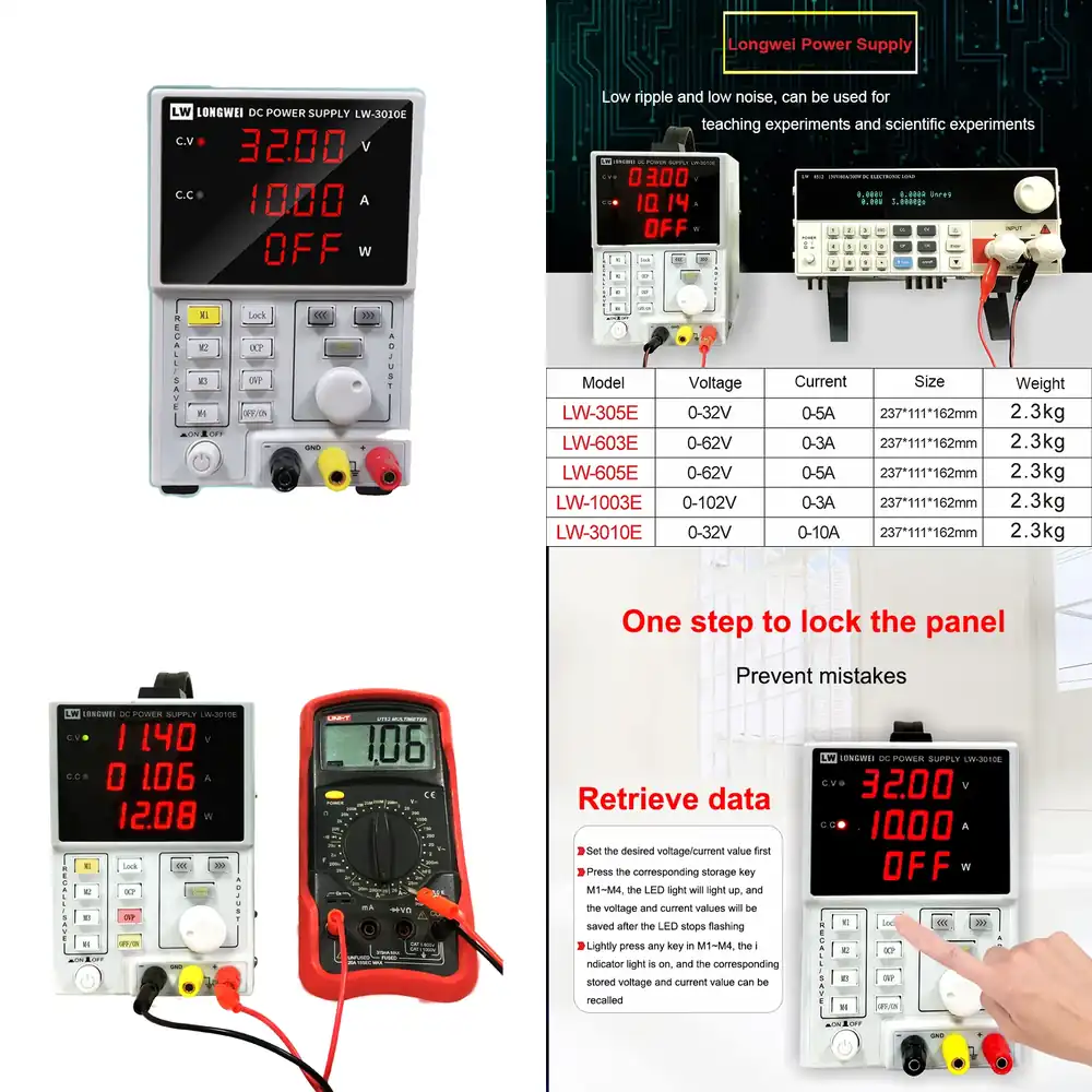Neues Produkt 30V 10A Einstell – High Precision Dc Power Supply 30V 10A Bewertung und Preis
